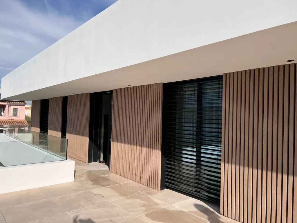 Acabado exterior de fachada de una vivienda realizado por Novaltec